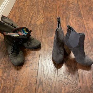 Forever 21 heels- Steve Madden boots
